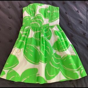 Lily Pulitzer strapless dress